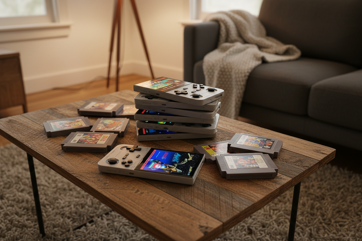 "ArkOS vs. EmuELEC: Choosing the Best OS for Your Budget Handheld"