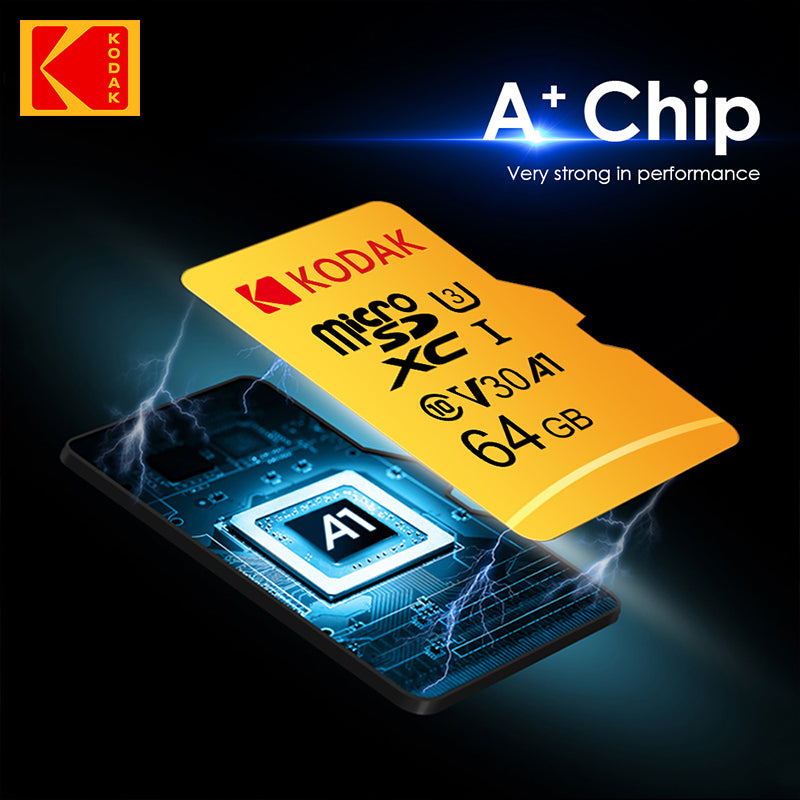 KODAK EVO+ 128GB UHS-I Micro SD for 4K