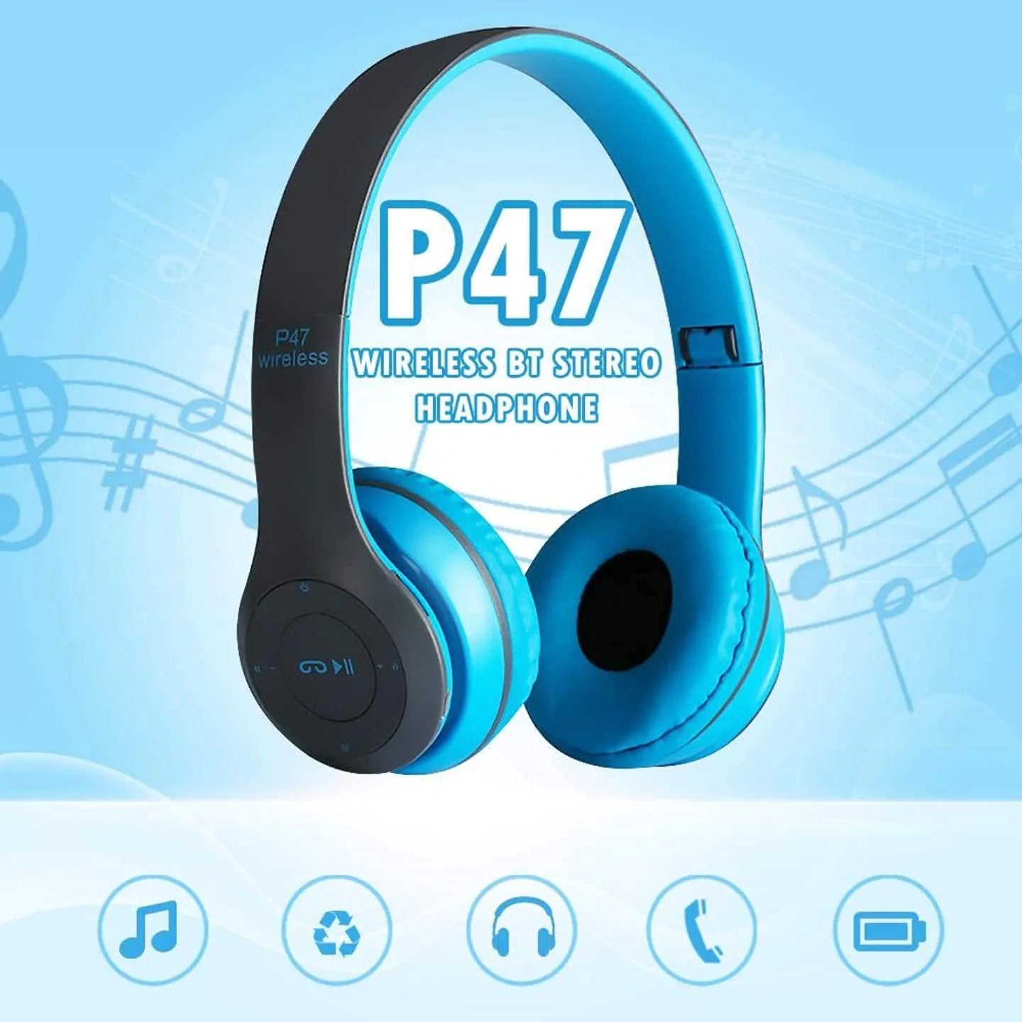 Wireless Bluetooth 5.0 Headphones