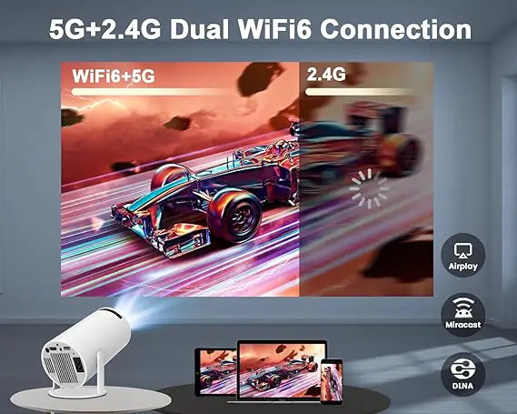 Smart 4K Mini Projector