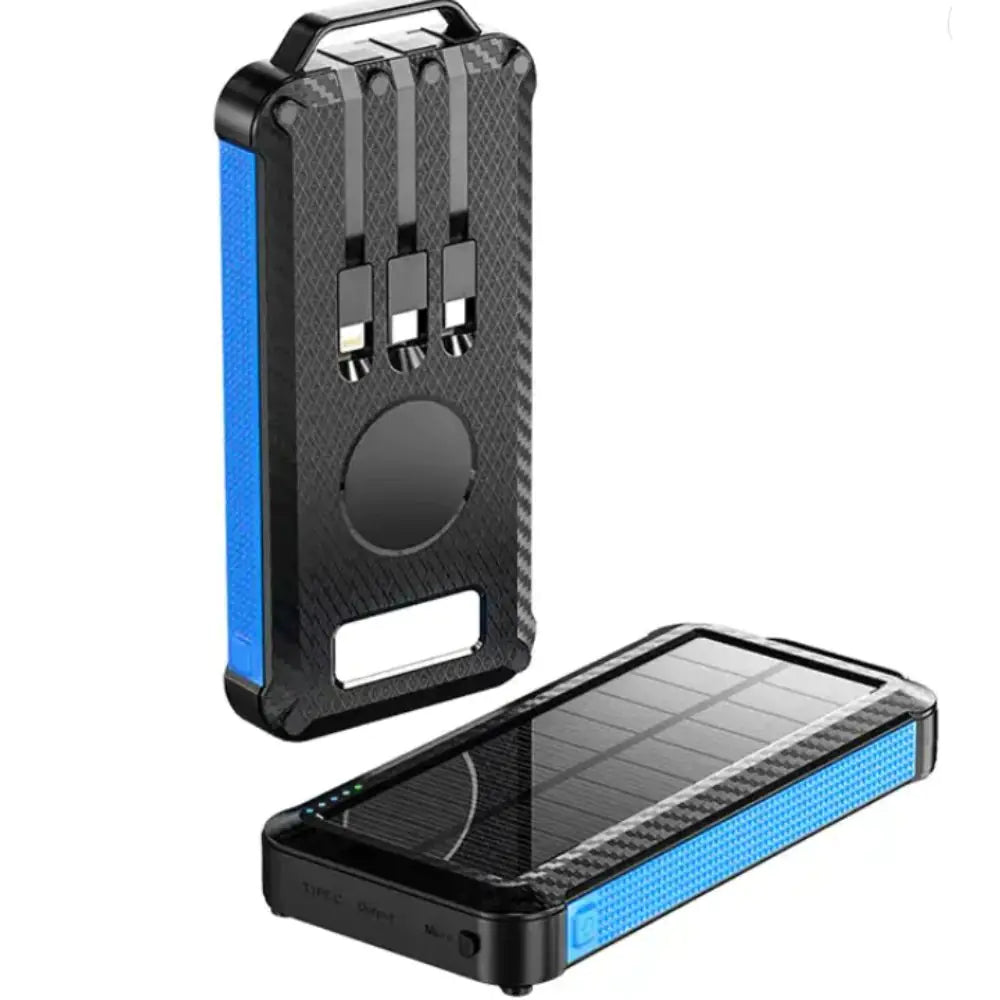 Ip65 Waterproof Portable Wireless Solar Power Bank