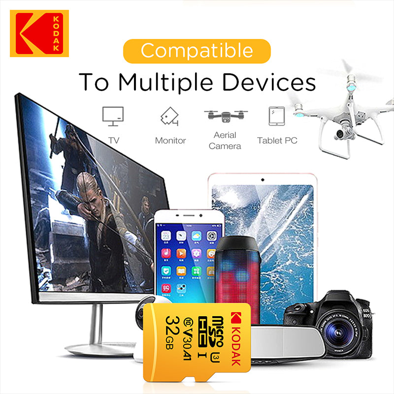 KODAK EVO+ 128GB UHS-I Micro SD for 4K