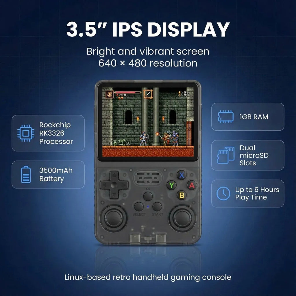 R36S Retro Handheld Console