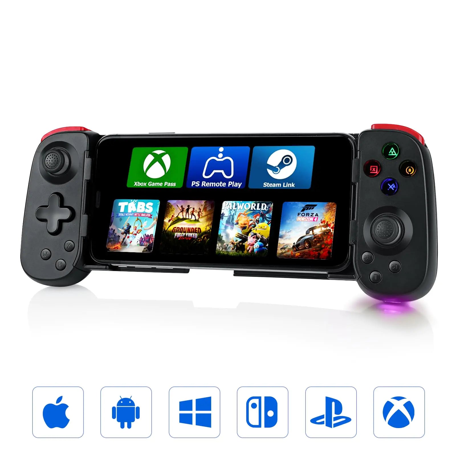 Bluetooth Mobile Game Controller for iOS & Android