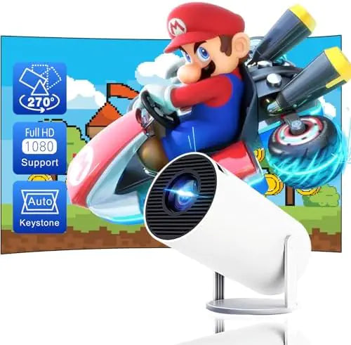 Smart 4K Mini Projector