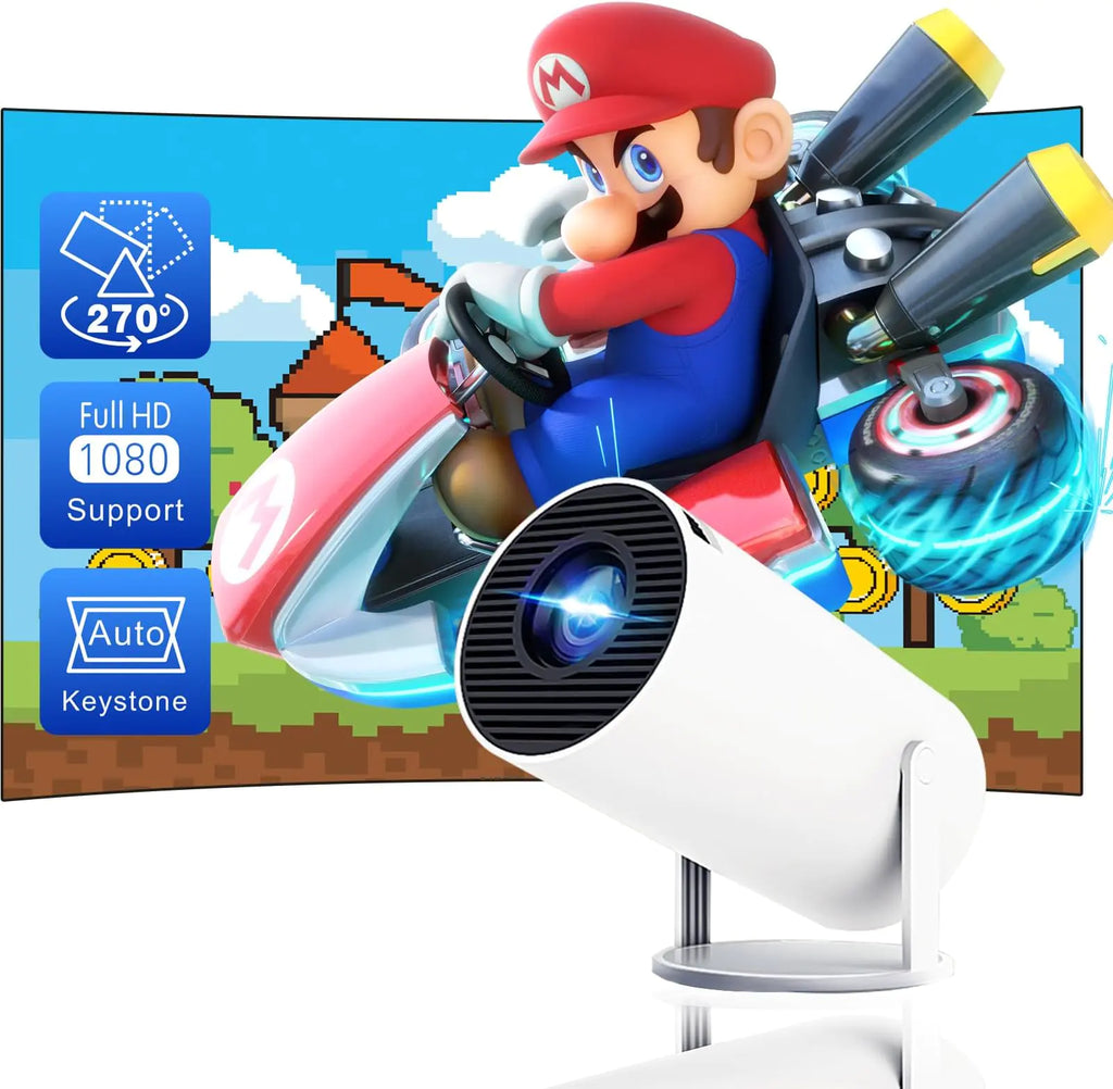 Smart 4K Mini Projector