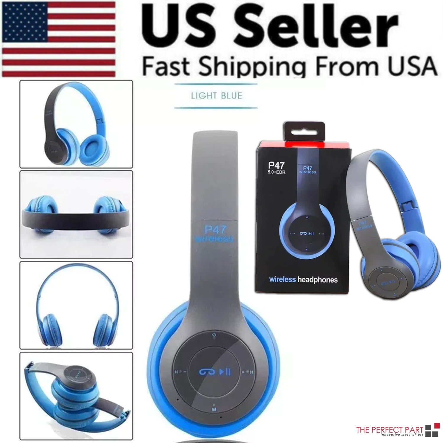 Wireless Bluetooth 5.0 Headphones